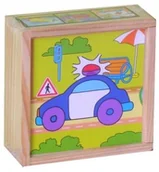 Klocki - Brimarex Klocki drewniane, pojazdy - miniaturka - grafika 1