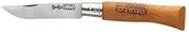 Akcesoria turystyczne - Opinel No. 3 Carbon Non Lock nóż, długość ostrza 4 cm 111040 - miniaturka - grafika 1