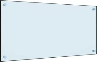 vidaXL Panel ochronny do kuchni biały 80x40 cm szkło hartowane 249454 - Pozostałe akcesoria kuchenne - miniaturka - grafika 3