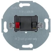 Gniazdka elektryczne - Berker One.Platform gniazdo głośnikowe antracyt B_457205 - miniaturka - grafika 1