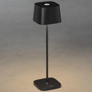 Konstsmide Lampa stołowa LED Capri zewnętrzna, czarna - Lampy ogrodowe - miniaturka - grafika 2