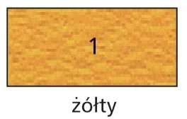 Happy Color Bibuła marszczona 50x200cm żółta 10 rolek HA 3640 5020-1 - Szkolne artykuły papiernicze - miniaturka - grafika 2