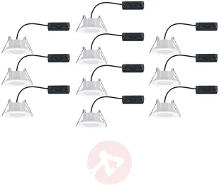 Paulmann LED reflektor wpuszczany Calla 10 szt. - Lampy pozostałe - miniaturka - grafika 4