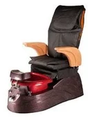 Fotele kosmetyczne - Beauty System Fotel Pedicure SPA ARUBA BG-920 czarny BG-920/BLACK - miniaturka - grafika 1