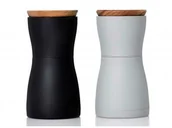 Pojemniki na przyprawy - AdHoc TWIN ZESTAW MŁYNKÓW DO PIEPRZU I SOLI STAL NIERDZEWNA LENA AH-MP125 - miniaturka - grafika 1