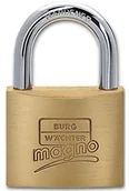 Kłódki - Burg Wächter kłódka 400 E Magno verschiedensperrend, szerokość 40 MM, 400 E 40/2 - miniaturka - grafika 1