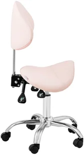 physa Krzesło siodłowe PHYSA MANNHEIM POWDER PINK różowe oparcie i siedzisko z regulacją wysokości - Taborety i hokery physa Krzesło siodłowe PHYSA MANNHEIM POWDER PINK różowe oparcie i siedzisko z regulacją wysokości - Taborety i hokery - miniaturka - grafika 5