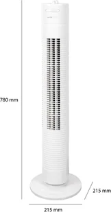 Wentylator Clatronic TVL 3370 Biały - Wentylatory - miniaturka - grafika 10