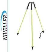 Sprzęt geodezyjny - NIVELLER Tripod aluminiowy do tyczki z regulacją wysokości 110-180cm Niveller 245G35002 - miniaturka - grafika 1