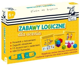 Edgard Kapitan Nauka - Zabawy Logiczne dla Ucznia 23126 - Książki edukacyjne - miniaturka - grafika 3