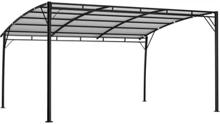 vidaXL Zadaszenie ogrodowe, 4 x 3 x 2,25 m, kremowe - Pawilony ogrodowe - miniaturka - grafika 5
