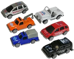 Import LEANToys Zestaw Super Garaż Poziomowy Parking + 6 Autek 1194 - Tory, garaże, parkingi - miniaturka - grafika 3