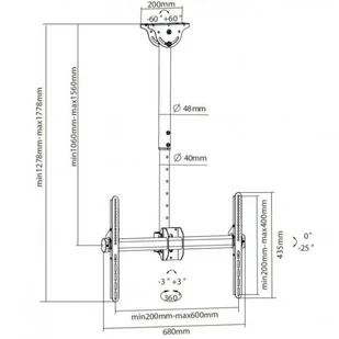 Techly 309357 - Uchwyty do telewizora - miniaturka - grafika 4