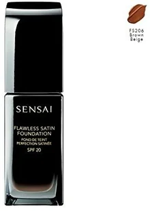 Kanebo Flawless Satin, długotrwały podkład kryjący Fs206 Brown Beige, SPF 20, 30 ml - Podkłady do twarzy - miniaturka - grafika 2