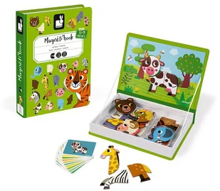 Janod Magnetyczna układanka Zwierzęta Magnetibook kolekcja 2018, - Klocki - miniaturka - grafika 2