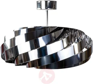 LIS Poland Lampa sufitowa Vento chromowo-niklowa 60cm - Lampy sufitowe - miniaturka - grafika 2