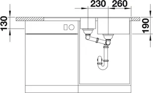 Blanco METRA 6S-F BIAŁY 519115 - Zlewozmywaki - miniaturka - grafika 9