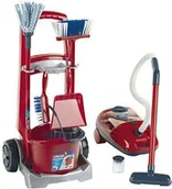 Zabawki AGD - Klein Wózek do sprzątania z odkurzaczem Vileda 6742 - miniaturka - grafika 1