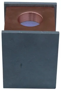 v-tac Oprawa V-TAC GIPS BETON GU10 Natynkowy Kwadrat Szary/Złoto VT-860 - Oprawy, klosze i abażury - miniaturka - grafika 2