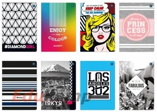 Inter-druk Zeszyt A5 80k. - gładki - Zeszyty szkolne - miniaturka - grafika 2