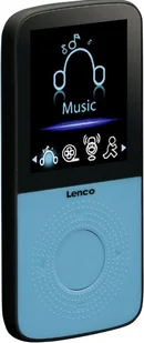 Lenco MP4 Podo-153 Limonkowy - Odtwarzacze MP3 - miniaturka - grafika 2