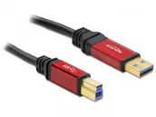 Kable USB - Delock Cable USB 3.0 A-B ST/ST 3.0 m - miniaturka - grafika 1