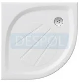 Brodziki prysznicowe - Ravak Galaxy Pro Elipso Pro 100 XA23AA01010 - miniaturka - grafika 1