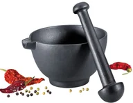 Pozostałe akcesoria kuchenne - Zassenhaus Żeliwny moździerz, śred. 15,5 cm ZS-076066 - miniaturka - grafika 1