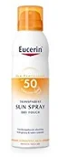 Balsamy i kremy do opalania - Eucerin Spray Solar Toque Seco SPF50 200 ML 4005800126529 - miniaturka - grafika 1