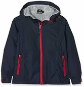 Kurtki i kamizelki sportowe męskie - CMP CMP dziewczęca kurtka przeciwdeszczowa, czarny/niebieski, 128 39X7985 - miniaturka - grafika 1