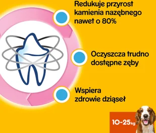 Pedigree PEDIGREE DentaStix średnie rasy) przysmak dentystyczny dla psów 3 szt 77g 40484-uniw - Przysmaki dla psów - miniaturka - grafika 2