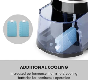 Klarstein Skyscraper Ice 4 w 1, klimatyzer, wentylator, nawilżacz, oczyszczacz powietrza, 210 m/h, 6 litrów, 30W ACO4-SkyscraperIceRG - Klimatory - miniaturka - grafika 3