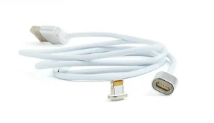 Gembird Kabel USB 2.0 magnetyczny/8pin/1m/srebrny (CC-USB2-AMLMM-1M) - Kable USB - miniaturka - grafika 4