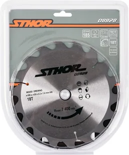 Sthor Piła tarczowa z węglikiem 185x18x20 08828 STHOR 08828 - Piły ręczne - miniaturka - grafika 2