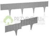 Ogrodzenia - Prosperplast Obrzeże trawnikowe GARDEN BORDER IBRA k.szary - miniaturka - grafika 1