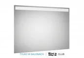 Lustra - Roca CLUB A812357000 Eidos lustro z o$387wietleniem LED 100x80cm 4000k - miniaturka - grafika 1