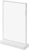 Akcesoria do reklamy - Stojak informacyjny typu T A6 pionowo TA6PWHITE - miniaturka - grafika 1