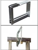 Drabiny - Krause uchwyt przyścienny do drabin (para) 122469 - miniaturka - grafika 1