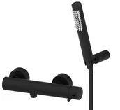 Baterie wannowe i prysznicowe - Paffoni Light czarny mat LIG168DNO - miniaturka - grafika 1