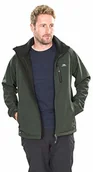Kurtki i kamizelki sportowe męskie - Trespass Trespass Accelerator II męska wodoodporna kurtka softshell ze zdejmowanym kapturem Oliwka XXS MAJKSSM20007_OLIXXS - miniaturka - grafika 1