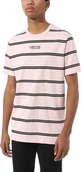 Koszulki męskie - Vans t-shirt SIXTY SIXERS STRIPE SS Cool Pink - miniaturka - grafika 1