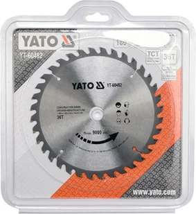 YATO PIŁA TARCZOWA Z WĘGLIKIEM WOLFRAMU DO DREWNA 180x20MM YT-60482 YT-60482 - Piły ręczne - miniaturka - grafika 2