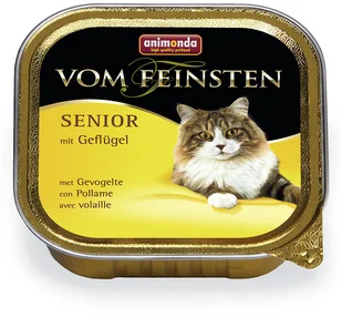 Animonda Vom Feinsten Senior Cat smak drób 32x100g - Mokra karma dla kotów - miniaturka - grafika 4