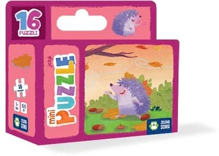 ZIELONA SOWA mini Puzzle Jeżyk - Puzzle - miniaturka - grafika 3