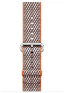 Apple Pasek z plecionego nylonu w kolorze gorzkiej pomarańczy (w kratkę) do koperty 42 mm MQVP2ZM-A - Akcesoria do smartwatchy - miniaturka - grafika 5