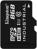 Karty pamięci - Kingston microSDHC 8GB + adapter (SDCIT/8GBSP) - miniaturka - grafika 1