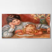 Obrazy i zdjęcia - PL Coloray Obraz Szklany Kobiety Dziecko Kwiaty Wazon 140x70cm - miniaturka - grafika 1