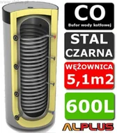 Pompy ciepła - LEMET 600L Lemet + wężownica MAXI 207x81cm 16.600B-1M - miniaturka - grafika 1
