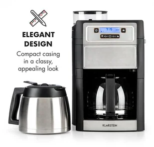 Ekspres do kawy Klarstein Aromatica II Duo (KG13-Aromatica II sS) - Ekspresy do kawy - miniaturka - grafika 3