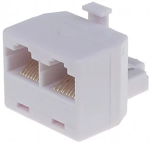 LechPol LechPol Rozgałęźnik RJ45 1/2 TEL0023-2 - Kable miedziane - miniaturka - grafika 3